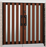 木製、樹脂製　門扉イメージ